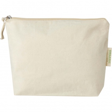 Logotrade mainoslahjat ja liikelahjat tuotekuva: Orissa 180 g/m² organic toiletry bag 1L