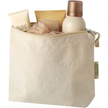 Logotrade mainostuote tuotekuva: Orissa 180 g/m² organic toiletry bag 1L