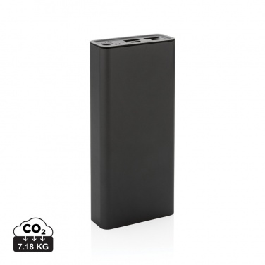 Logotrade mainostuotet kuva: Terra RCS alumiininen 20w 20000mAh varavirtalähde