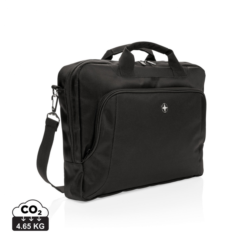 Logotrade liikelahja tuotekuva: Swiss Peak Deluxe 15” kannettavan laukku