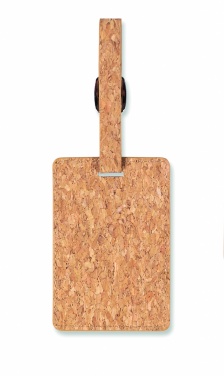 Logo trade mainostuotet tuotekuva: Cork luggage tag