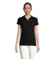 PLANET WOMEN Polo 170g, Musta