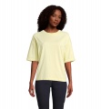 BOXY DAMEN T-SHIRT OVERSIZE, Vaaleankeltainen