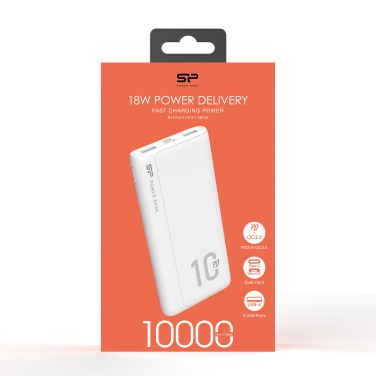 Logotrade liikelahja tuotekuva: POWER BANK SILICON POWER QP15 10000 MAH