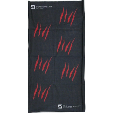 Logotrade mainoslahjat kuva: Monikäyttöinen huivi BANDANA Schwarzwolf