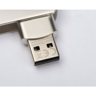 Logotrade liikelahjat mainoslahjat tuotekuva: USB-tikku 16GB TWISTER