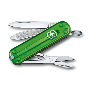 Logo trade mainoslahjat ja liikelahjat kuva: Taskuveitsi Classic SD läpinäkyvä Victorinox