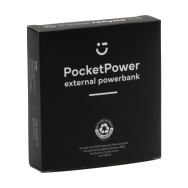 Logo trade liikelahjat mainoslahjat kuva: PocketPower 5000 RCS Kierrätetty Powerbank