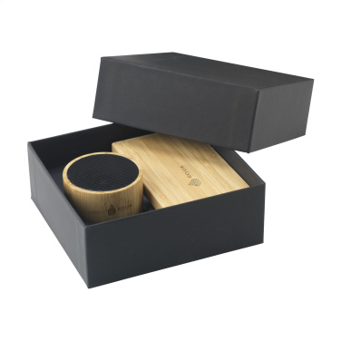 Logotrade liikelahja mainoslahja kuva: PowerBox Bamboo lahjasetti