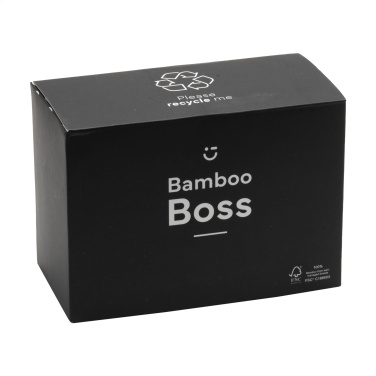 Logo trade liikelahja mainoslahja tuotekuva: Bamboo Boss 15W laturi/kynäpidike