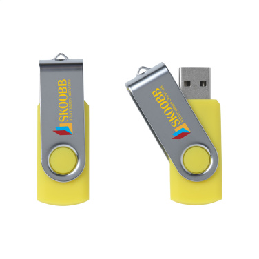 Logotrade mainoslahjat ja liikelahjat tuotekuva: USB Twist 4GB