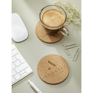 Logo trade mainostuote kuva: Cork Coaster Set