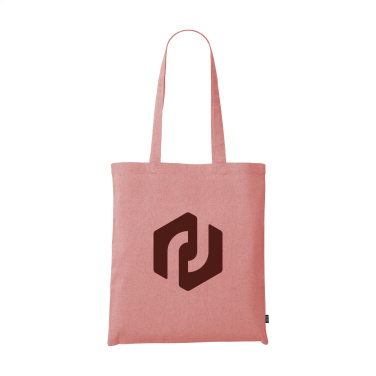 Logo trade liikelahja mainoslahja tuotekuva: GRS kierrätetty puuvilla Shopper (180 g/m²) pussi