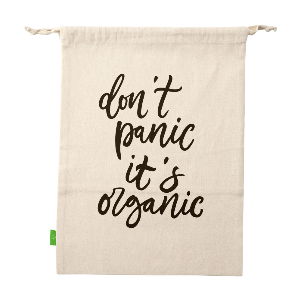 Logotrade mainoslahjat ja liikelahjat tuotekuva: Natura Organic GOTS Mesh Bag (120 g/m²) hedelmäpussi