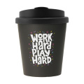 Eco Coffee Mug Premium Plus 250 ml kahvikuppi, tumman harmaa