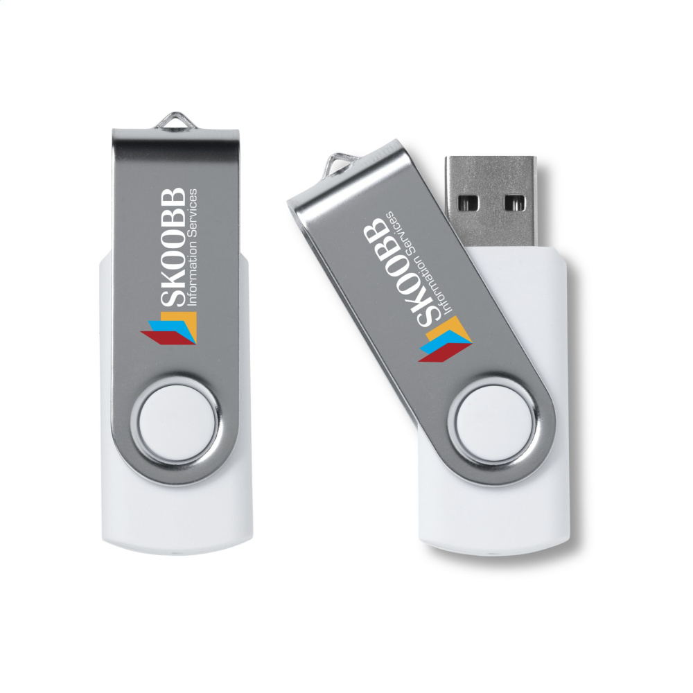 Logo trade mainoslahja ja liikelahja tuotekuva: USB Twist 32GB