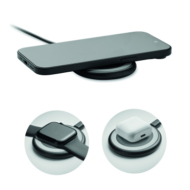 Logotrade mainostuotet kuva: 3 in 1 langaton laturi 15W