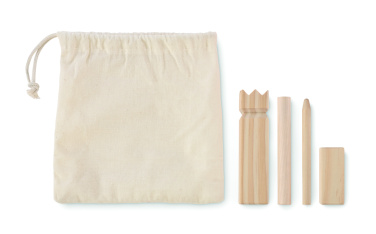 Logo trade liikelahjat mainoslahjat kuva: Pinewoodin ulkona heittopeli