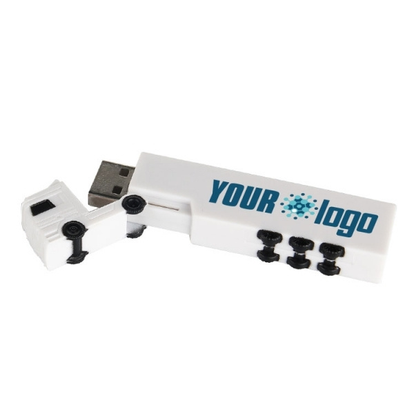 Logotrade mainoslahjat kuva: Muovinen USB-tikku