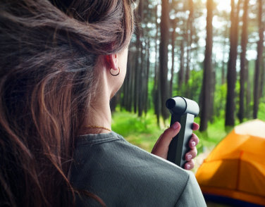 Logotrade liikelahja mainoslahja kuva: Kannettava turbotuuletin