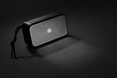 Logo trade liikelahjat tuotekuva: Swiss Peak RCS kierrätetty alumiini 10 W bassokaiutin