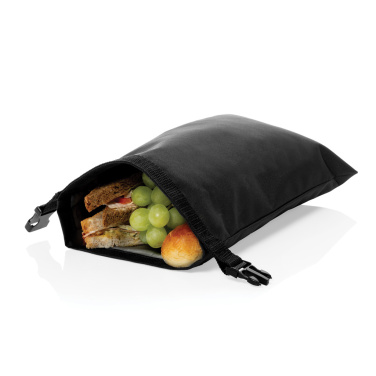Logotrade mainoslahjat ja liikelahjat tuotekuva: Snackstrap AWARE™ RPET taitettava eväslaukku 30x20CM