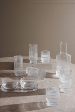 Logo trade mainoslahja ja liikelahja tuotekuva: VINGA York -juomalasi, 4 kpl:n sarja