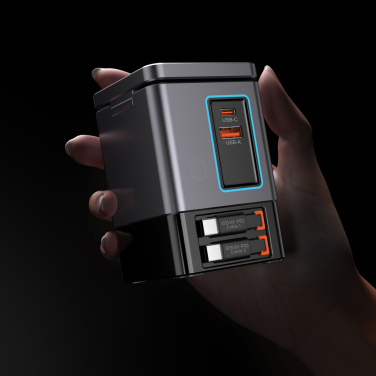 Logo trade mainoslahjat tuotekuva: Urban Vitamin Sacramento 105WGAN -laturi, kaapelit