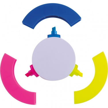 Logotrade mainoslahja ja liikelahja kuva: 3-in-1 korostuskynä ANDORRA