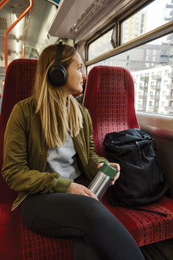 Logo trade liikelahjat mainoslahjat kuva: Musta+Blum-eristetty matkamuki ruostumatonta terästä