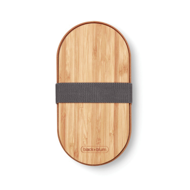 Logotrade mainoslahja ja liikelahja kuva: Black+Blum teräksestä valmistettu kaksiosainen eväsrasia