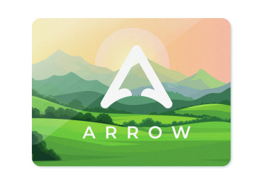 Logo trade mainoslahja kuva: Suorakaide magneetti PVC:stä