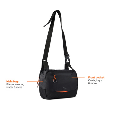 Logotrade mainostuote tuotekuva: Nordic Drift Trail RCS Crossbody-laukku 4L