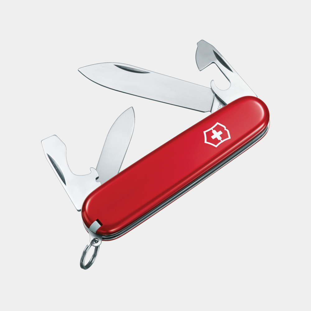 Logotrade liikelahja tuotekuva: VICTORINOX-taskuveitsi Swiss Army Recruit, 10 toimintoa