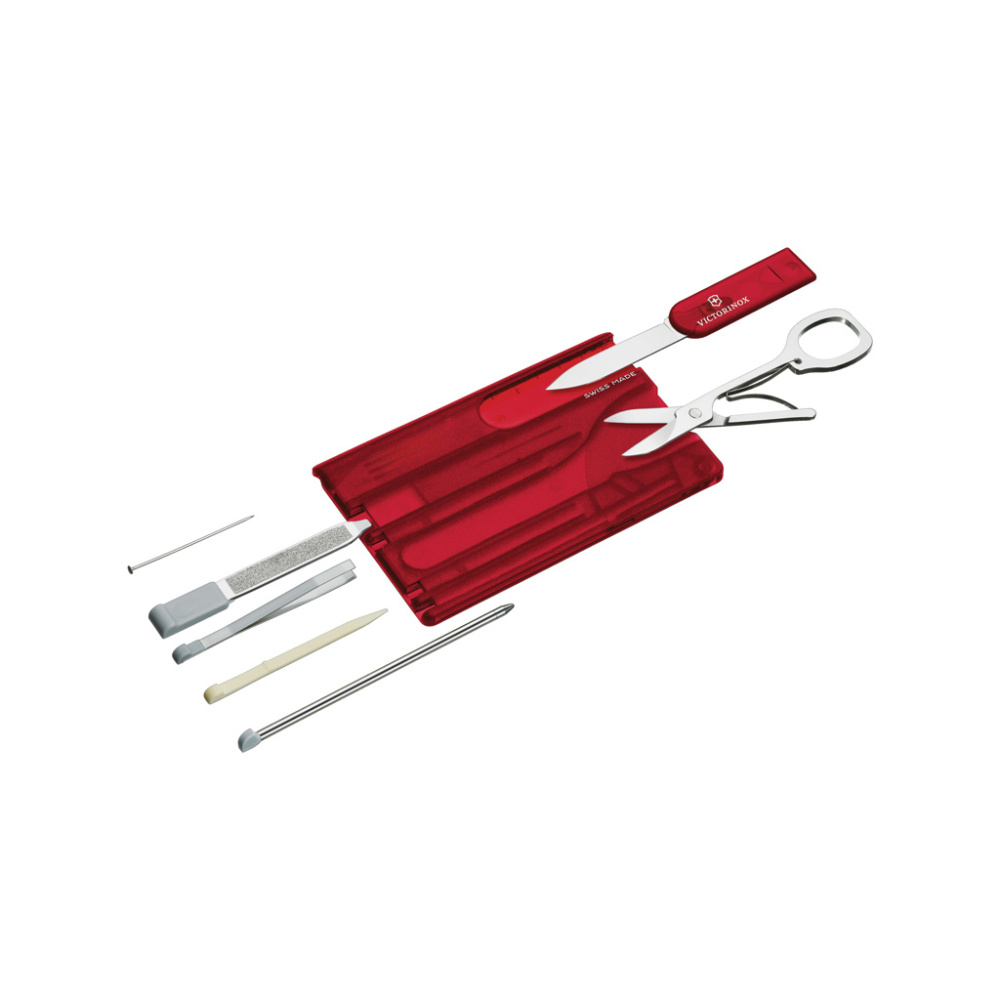 Logotrade liikelahjat mainoslahjat tuotekuva: VICTORINOX Swiss Card Classic, 10 toimintoa