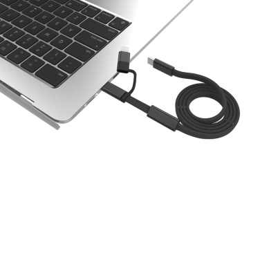 Logo trade mainoslahja kuva: Arc RCS 60W 120 cm 2-in-1 fast charging cable