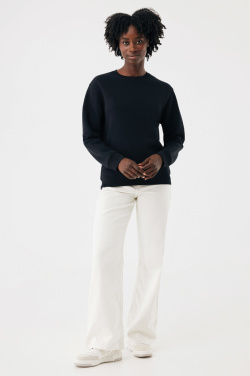 Logo trade liikelahja kuva: IQONIQ Tarla collegepaita kierrätetystä puuvillasta