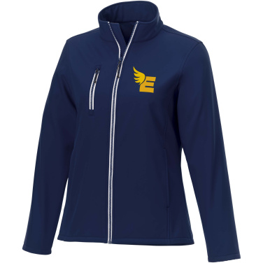 Logo trade mainostuote kuva: Orion softshell-takki naisten GRS-kierrätysmateriaalista valmistettu