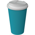 Americano® Infiniti 350 ml:n eristetty juomamuki, jossa on roiskesuojattu kansi, Sininen järvi