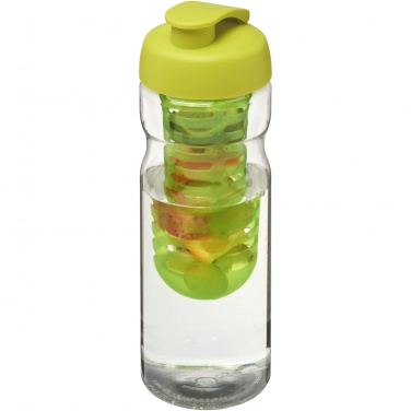 : H2O Active® Base 650 ml sportinis buteliukas ir infuzinis dangtelis