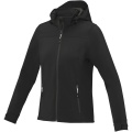 Langley moteriška softshell striukė, Vientisa juoda