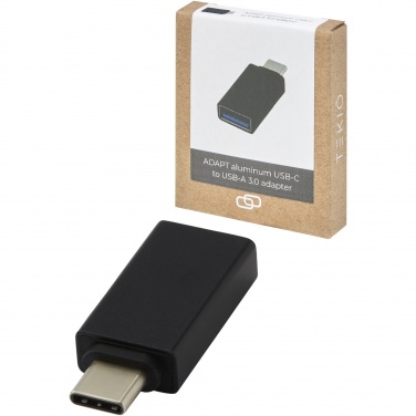 Logotrade reklaminiai produktai nuotrauka: ADAPT aliuminio USB-C prie USB-A 3.0 adapterį