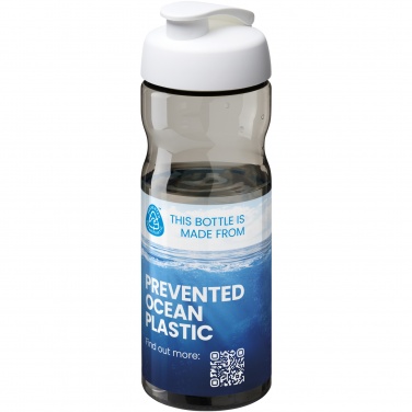 Logotrade reklaminiai produktai nuotrauka: H2O Active® Eco Base 650 ml sportinis buteliukas su atverčiamu dangteliu