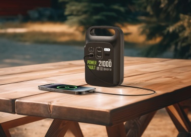 Logotrade verslo dovanos nuotrauka: Power Vault RCS rplastic 21000 mAh nešiojama elektrinė