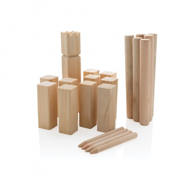 : Medinis kubb rinkinys