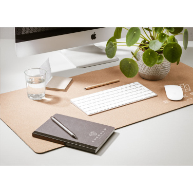 Logotrade reklaminės dovanos nuotrauka: Faro Cork Deskpad