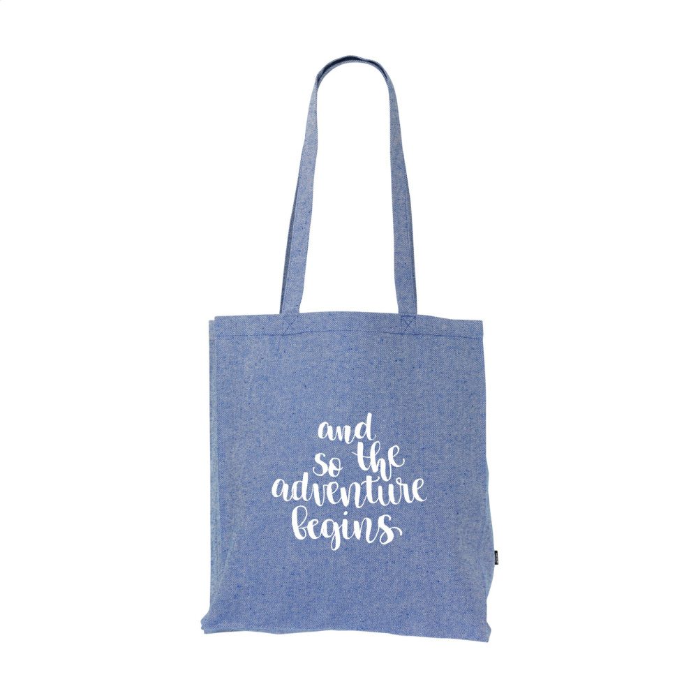 Logotrade dovana nuotrauka: Melange Shopper GRS Recycled Canvas (280 g/m²) maišelis