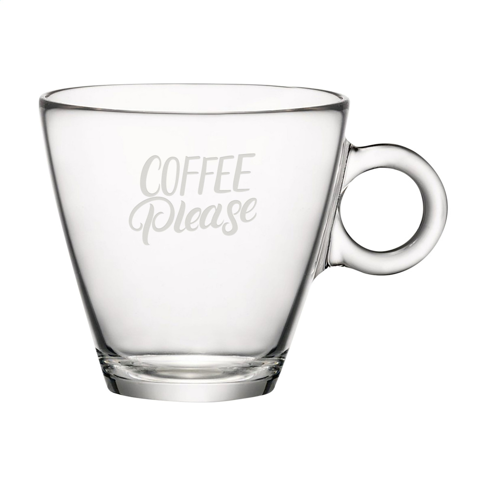 Logotrade reklaminės dovanos nuotrauka: Lugano Espresso Glass 100 ml