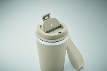 Logotrade firminės dovanos nuotrauka: Dvisienis stiklainis 350 ml