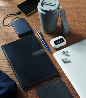 Logotrade firminės dovanos nuotrauka: A5 PU užrašų knygelė